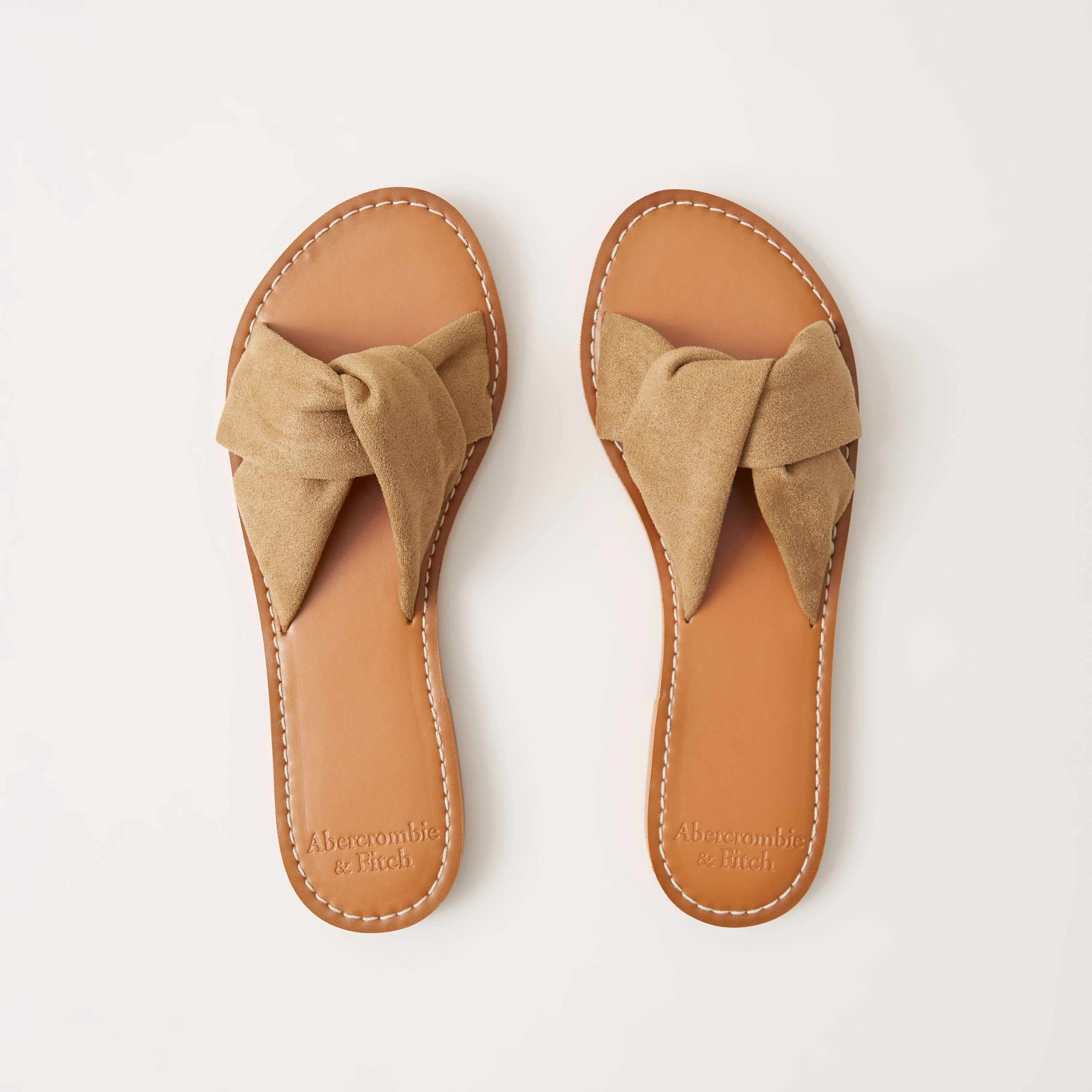 Women's Twist Strap Slides | Women's Sale | Abercrombie.com | Abercrombie & Fitch (UK)