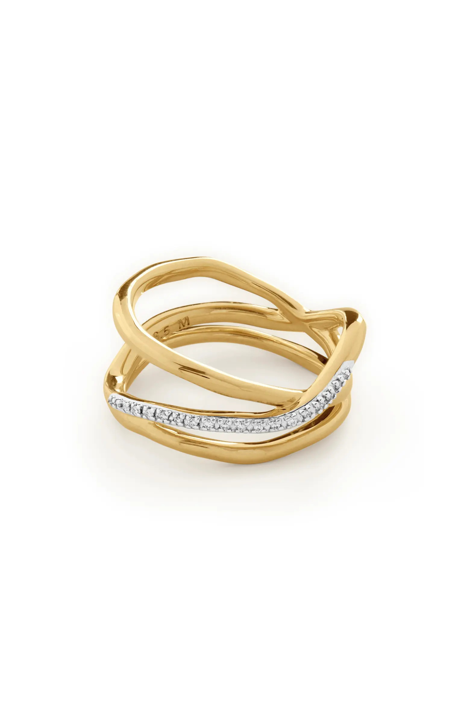 Riva Pavé Diamond Prestacked Ring | Nordstrom