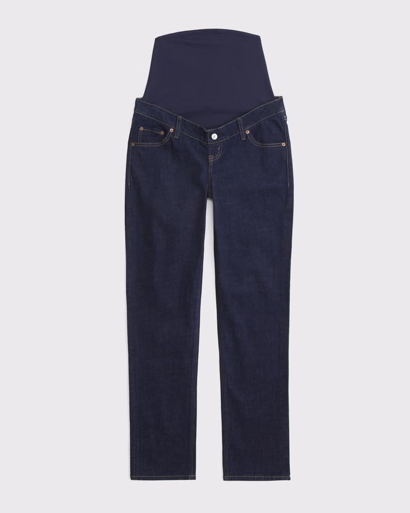 Maternity 90s Straight Jean | Abercrombie & Fitch (US)
