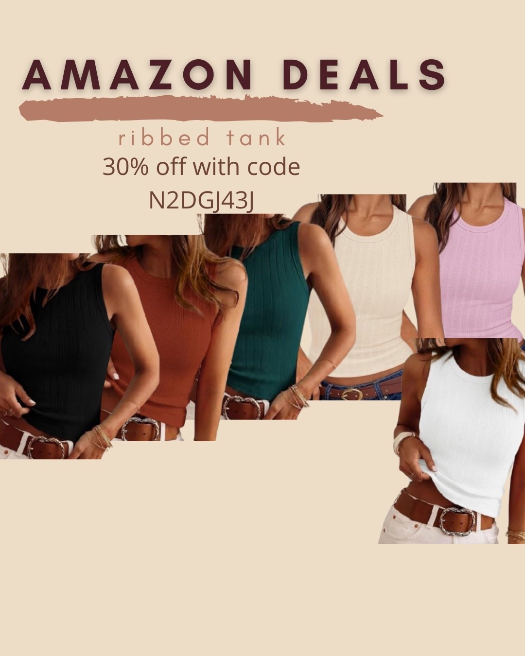 $7-$8 ends 3/12

Amazon fashion
Amazon deals
Ribbed tank


#LTKSaleAlert