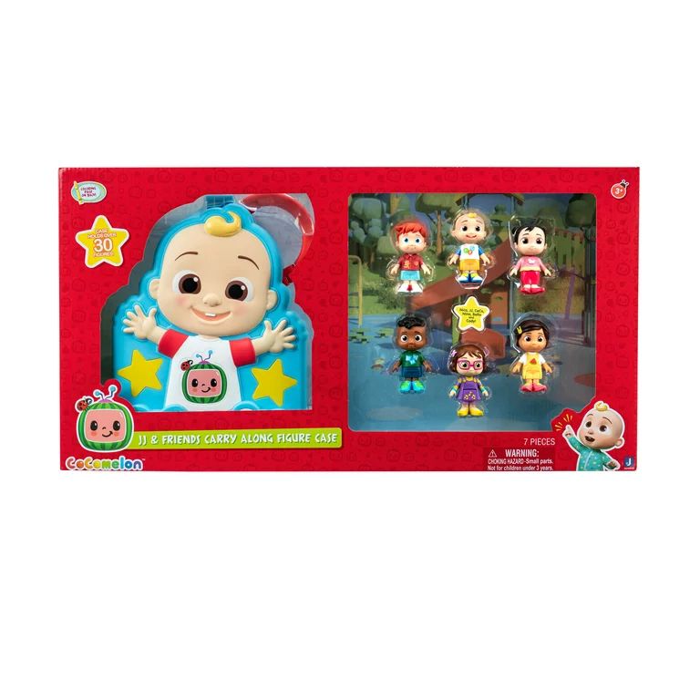 CoComelon Carry Along Figure Case with 6 Articulated Figures - Toys for Kids, Toddlers, and Presc... | Walmart (US)