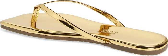 TKEES Lily Mirror Square Toe Flip Flop (Women) | Nordstrom | Nordstrom