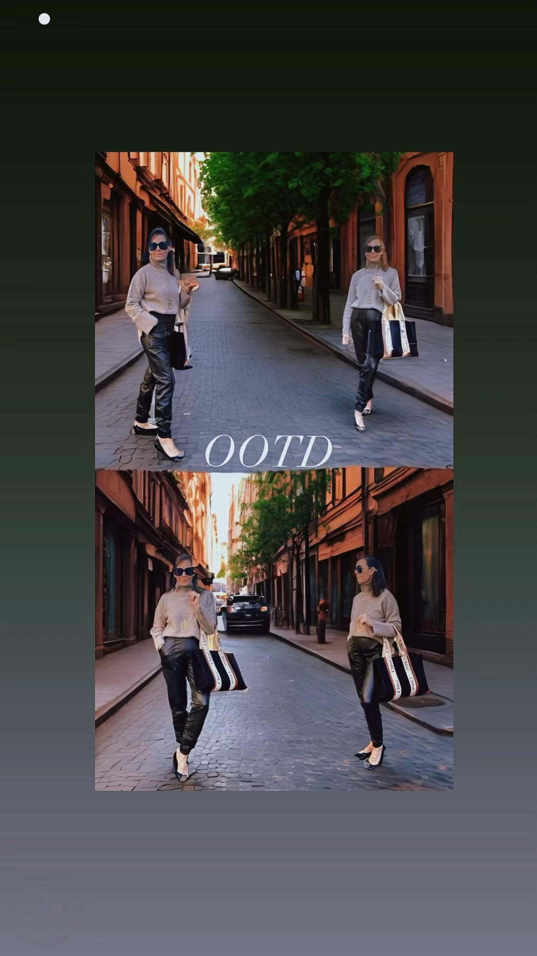 Decembers street style ✨ my funnel neck sweater is on sale RN and ships int time for Xmas delivery !!!! Its an oversized fit and oh so cozy !!!! 

#LTKfindsunder100 #LTKstyletip #LTKSeasonal