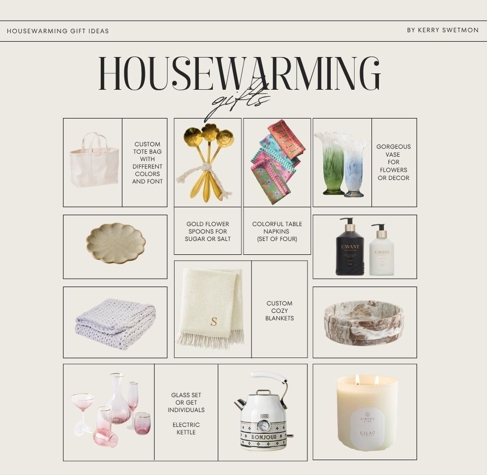 The Southern gal in me needs to bring a gift wherever I go! These are a few ideas for housewarming gifts that feel warm, thoughtful and genuine things that people will really love. 

#LTKStyleTip