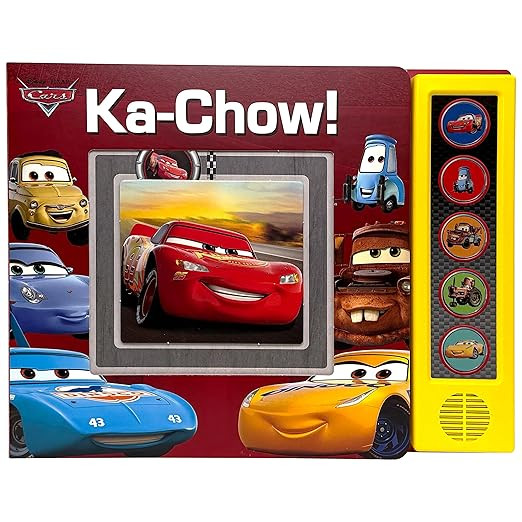 Disney Pixar Cars – Lightning McQueen, Mater, and More! - Ka-Chow! - Trace-a-Track Interactive ... | Amazon (US)