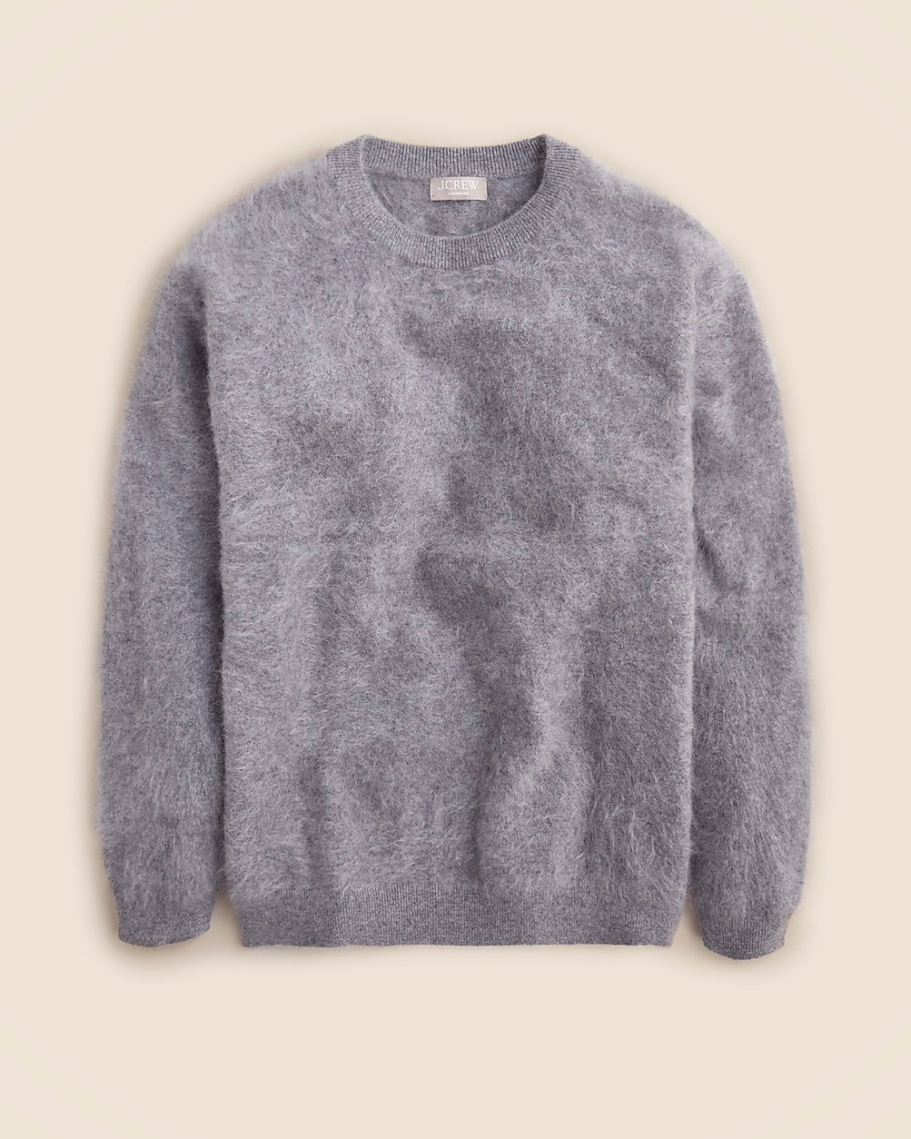 Brushed cashmere relaxed crewneck sweater | J. Crew US