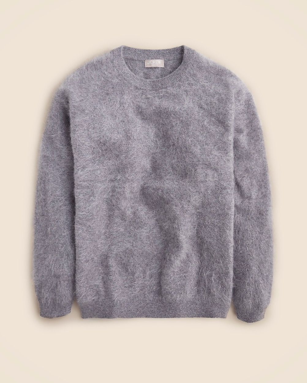 Brushed cashmere relaxed crewneck sweater | J. Crew US