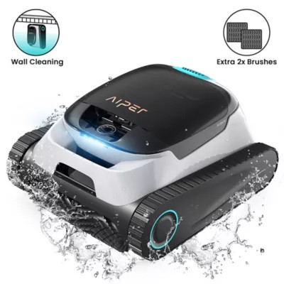 Aiper Intelligent Scuba N1 Cordless Robotic Pool Cleaner Vacuum for In-Ground Pools up to 1600 sq.ft., Lasts 150 min. | Tractor Supply