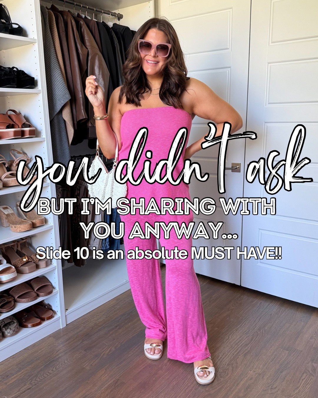 You didn’t ask… but I’m sharing these anyway because they’ve been TOO good not to 🤭✨

From the comfiest wireless bra and adjustable waist jeans to the most flattering one piece swimsuit, comfy summer pants, beauty products that actually WORK, and sandals I’ve been wearing nonstop… these are the fashion + beauty finds I genuinely can’t stop recommending lately 👏🏼

#SummerFashion #MidsizeStyle #FashionFinds #BeautyFavorites #AffordableFashion

#LTKgrwm #LTKdayinmylife #LTKselfcare