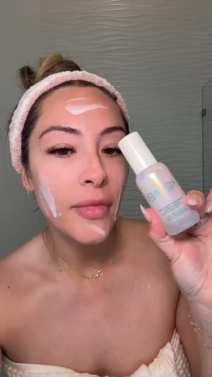 Glass skin in a bottle only from Kopari 🩵✨

#LTKdayinmylife #LTKBeauty #LTKgrwm