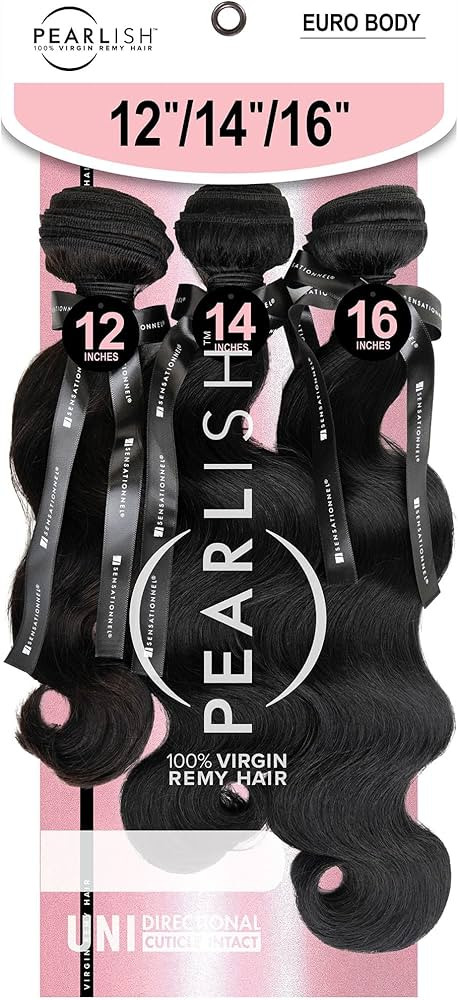 Sensationnel Pearlish multi bundle - euro body deep pearl conditioned 15a soft remy beauty supply... | Amazon (US)
