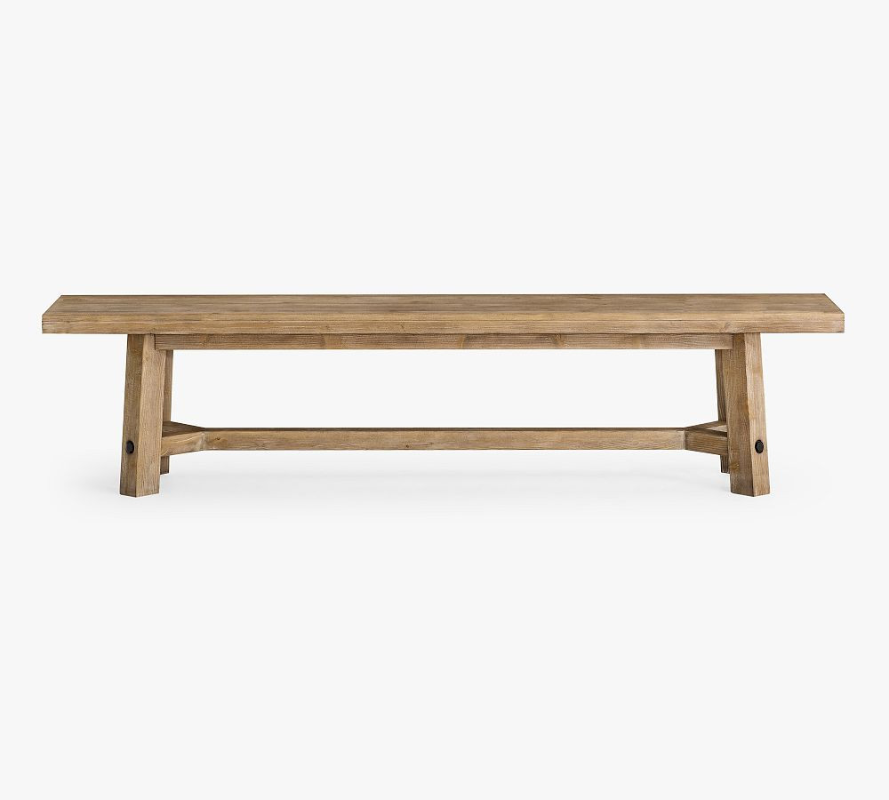 Rustic Farmhouse Dining Bench | Pottery Barn (US)