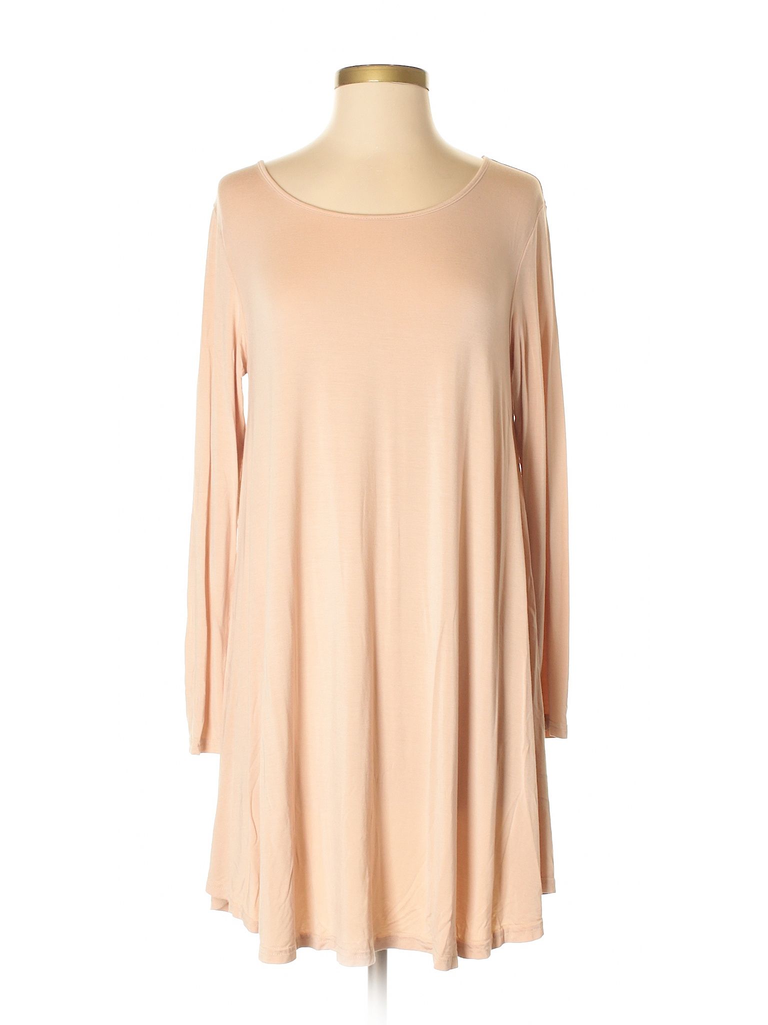 Piko  Casual Dress Size 4: Light Pink Women's Dresses - 39025115 | thredUP