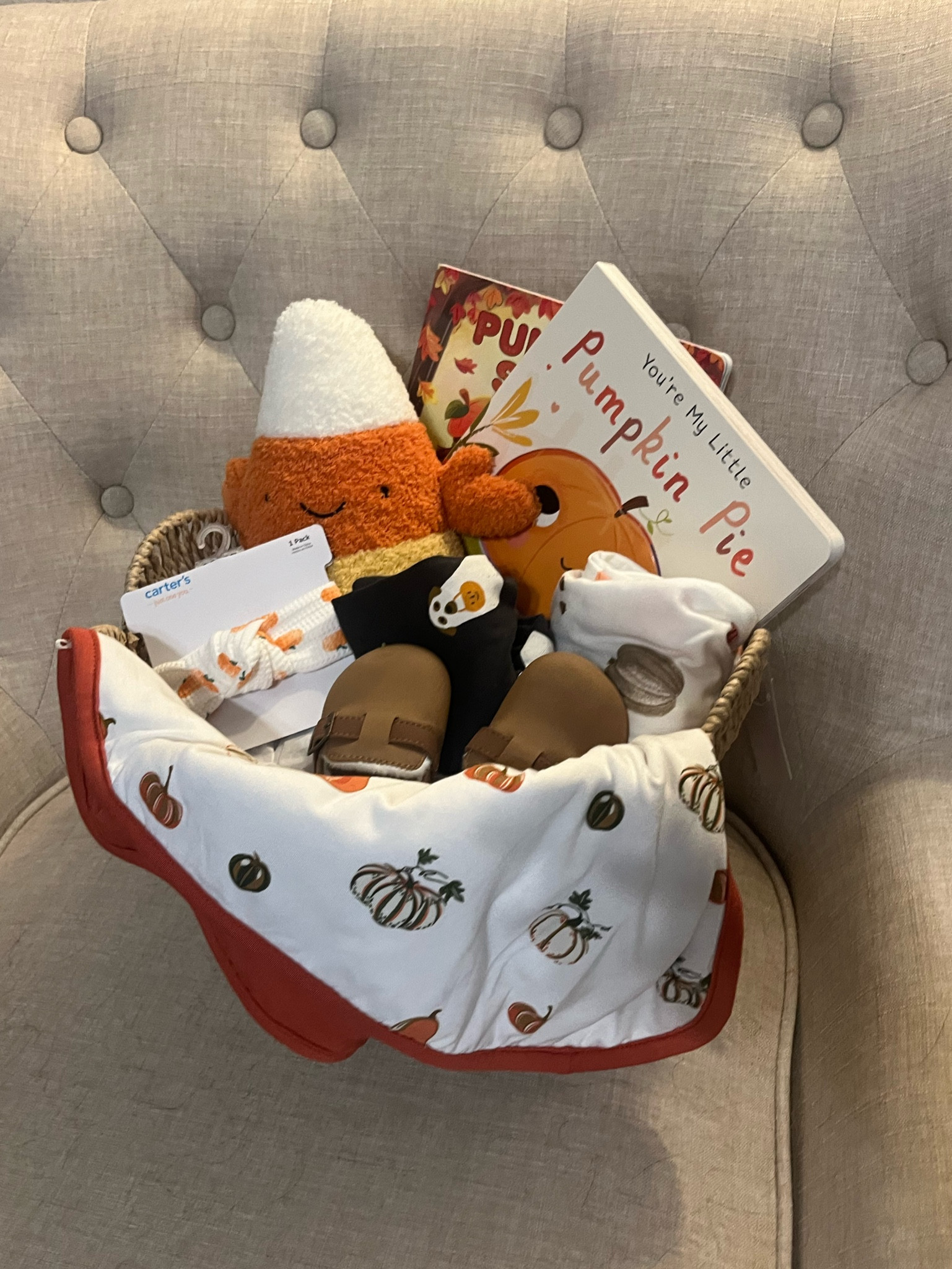 Fall Boo Basket for my 8 month old!! Excited to start this little tradition! 🍂 #boobasket 

#LTKSeasonal #LTKBaby #LTKKids