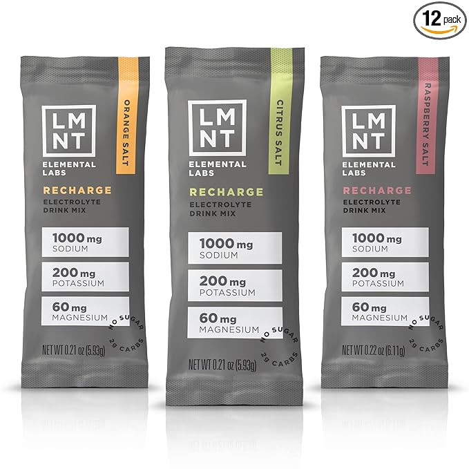 LMNT Keto Electrolyte Powder Packets | Paleo Hydration Powder | No Sugar, No Artificial Ingredien... | Amazon (US)