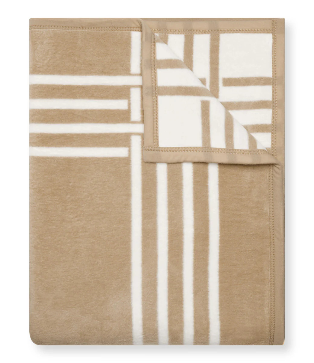 The Basketweave Camel Blanket | ChappyWrap