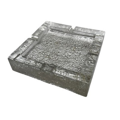 iittala Finland Tapio Wirkkala Icicle Square Textured Glass Ashtray One Slot 6.5 | eBay US