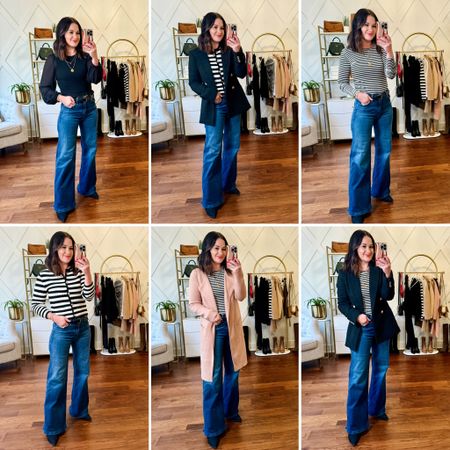 Seeing stripes - 6 outfit ideas from our winter basics - winter outfit ideas 

#LTKstyletip #LTKover40 #LTKSeasonal