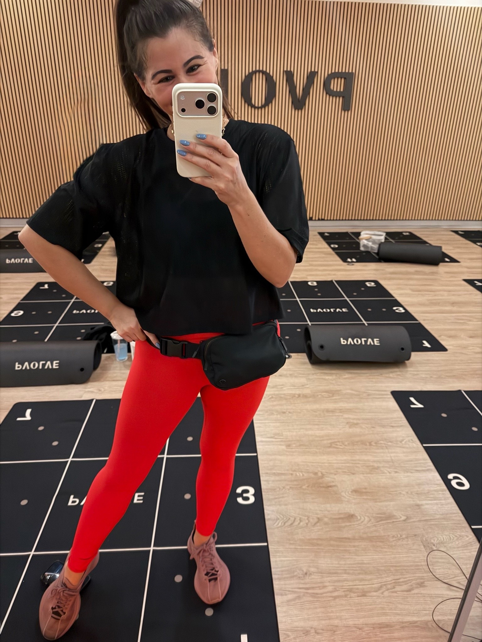 Cute workout look! These leggings are the actual best…. Snatching, booty lifting, zero camel toe in sight, barely there feel. Well worth the price tag!

#LTKfitnessgoals #LTKgrwm #LTKActive