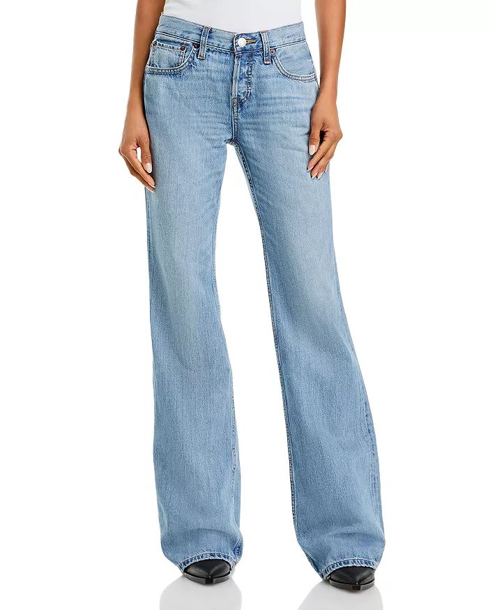 High Rise Loose Bootcut Jeans in Hacienda | Bloomingdale's (US)