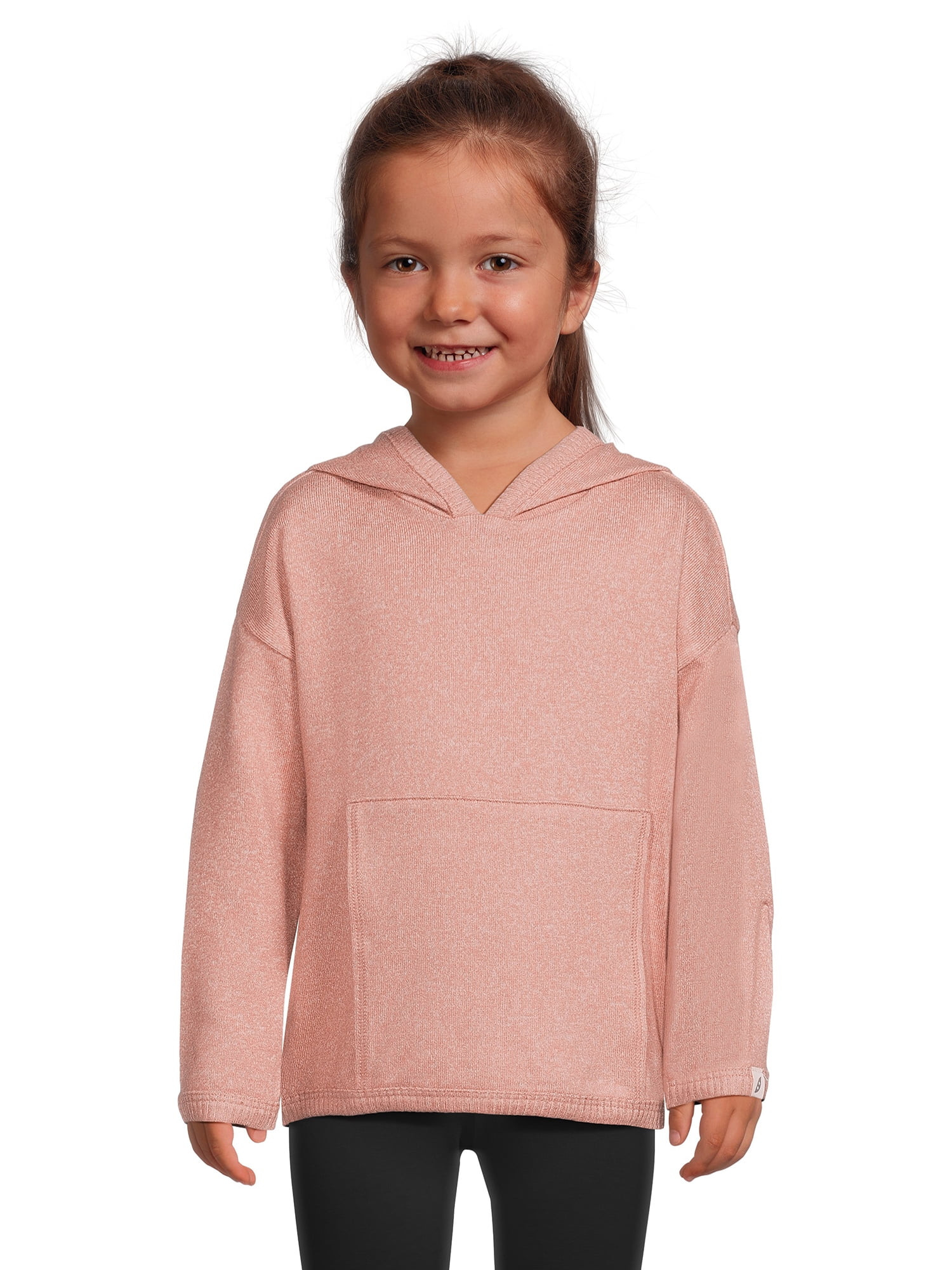 easy-peasy Toddler Girl Long Sleeve Hacci Hoodie, Sizes 12 Months-5T - Walmart.com | Walmart (US)