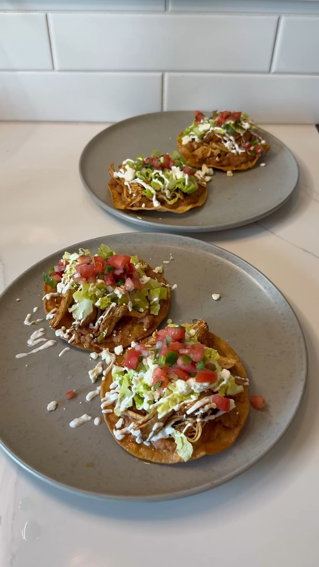 Let’s make Shredded Chicken Tostadas! 
Here’s the recipe ❤️
https://wolfcaster.kitchen/recipes/f/shredded-chicken-tostadas

#LTKdayinmylife #LTKfoodie #LTKHome