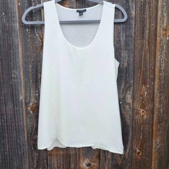 Ann Taylor mixed media basic tank top | Poshmark