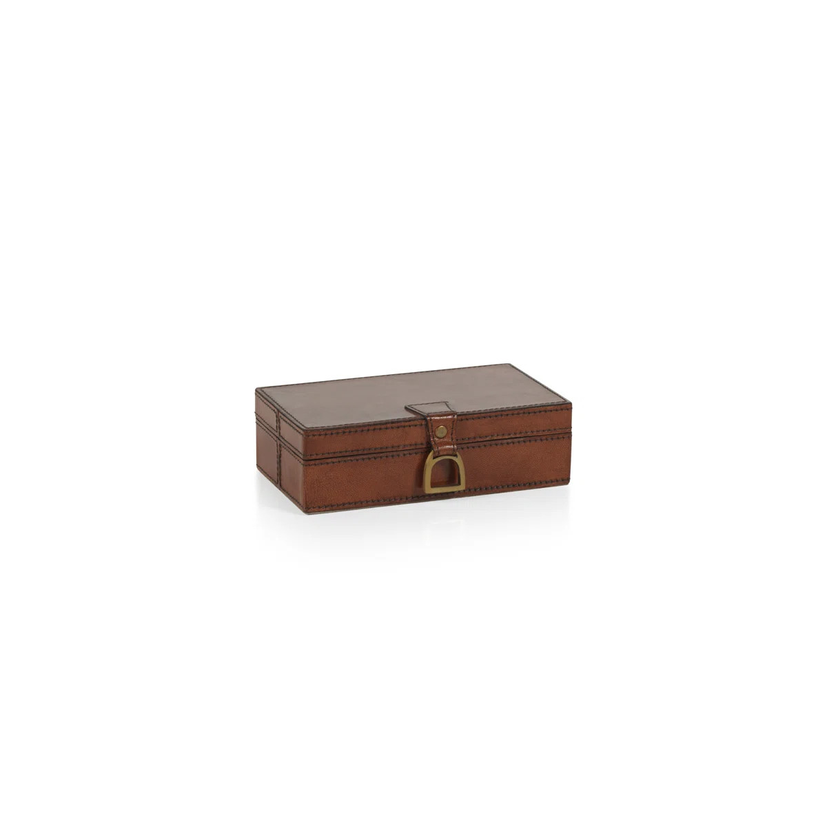 Harjivan Faux Leather Decorative Box | Wayfair North America