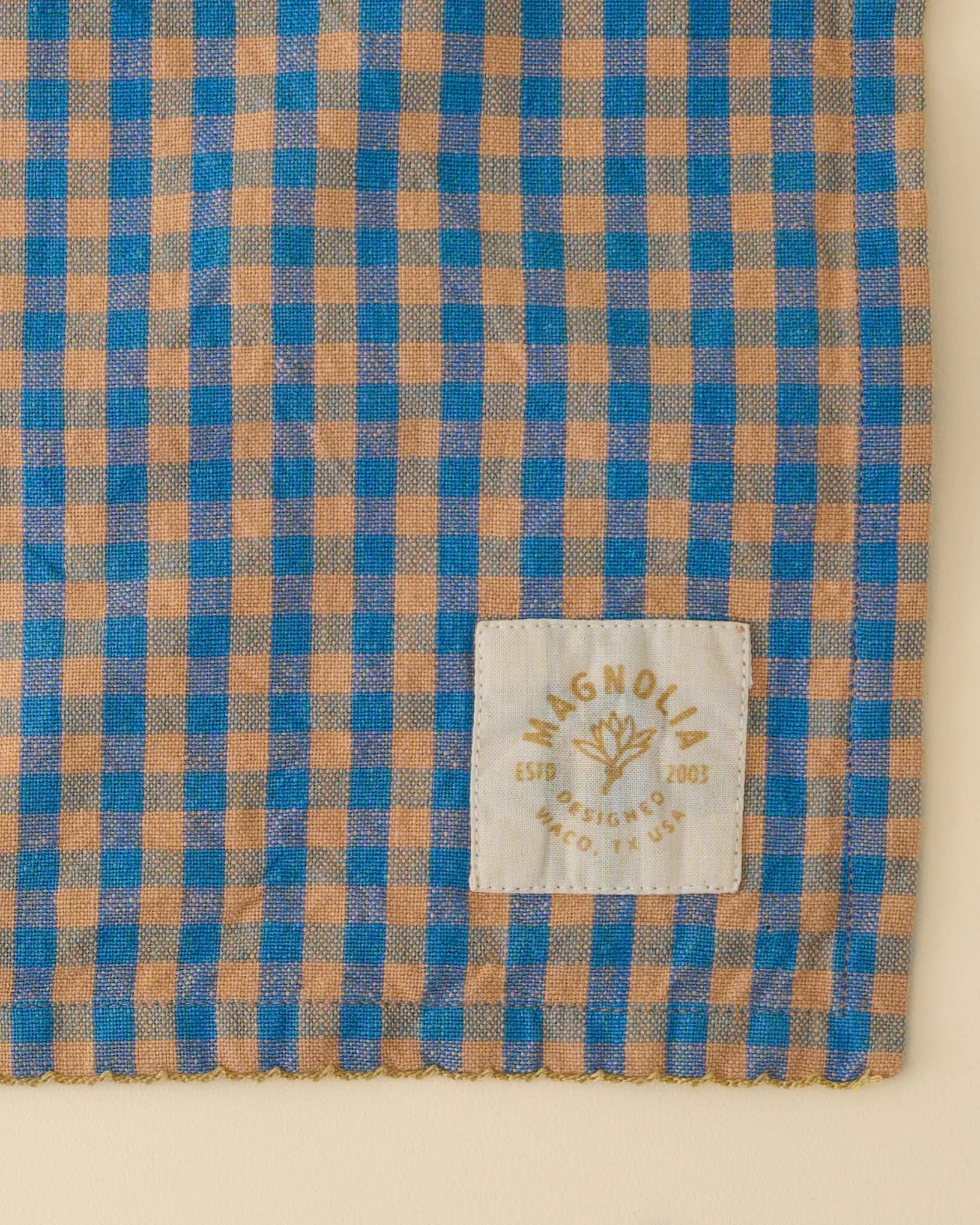 Poolside Check Tea Towel | Magnolia