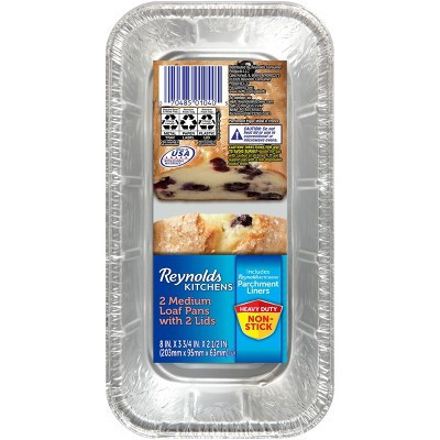 Reynolds Loaf Pans with Parchment Liners & Lids - 2ct | Target