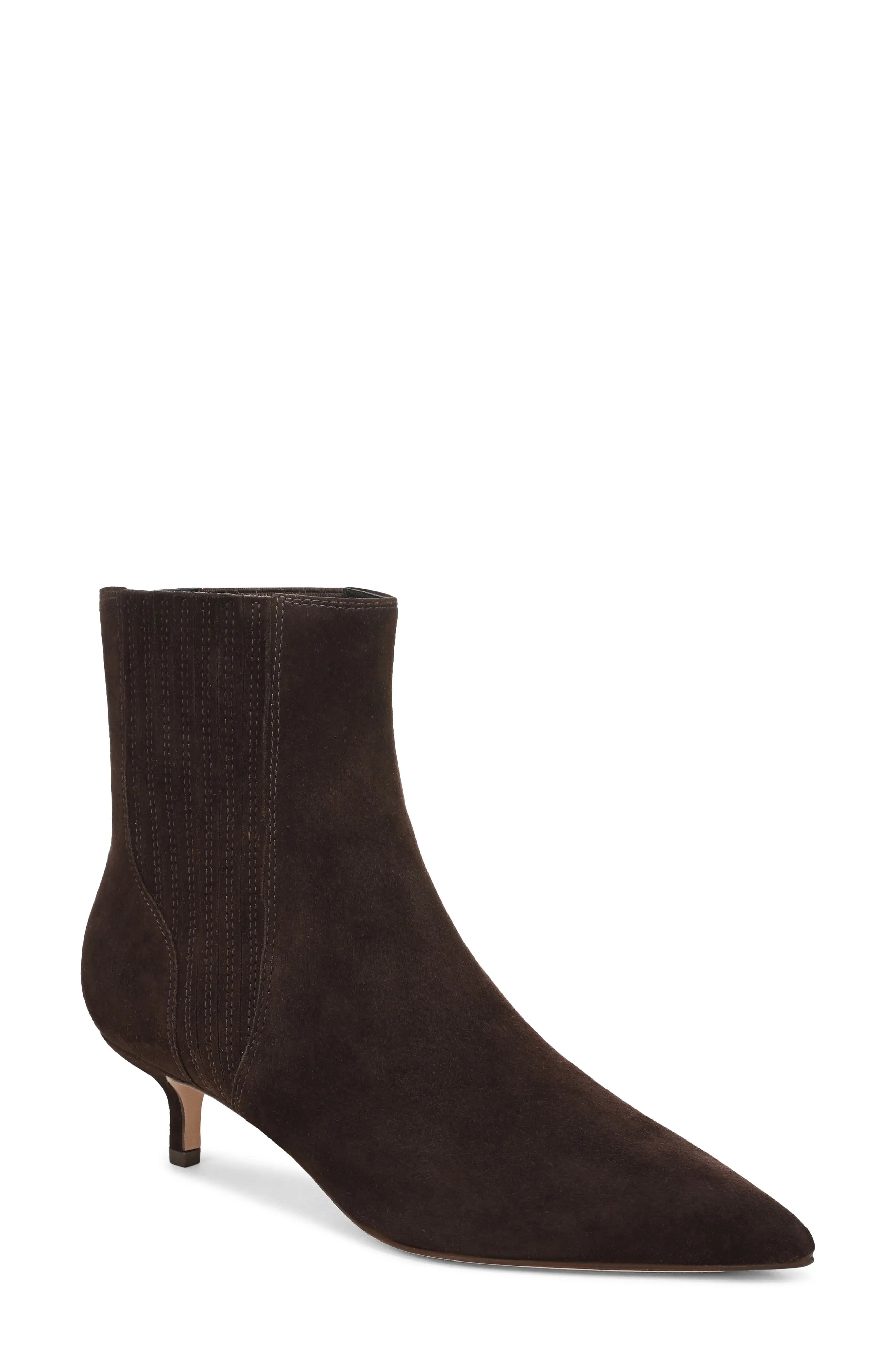 Veronica Beard Lisa Kitten Heel Bootie (Women) | Nordstrom | Nordstrom
