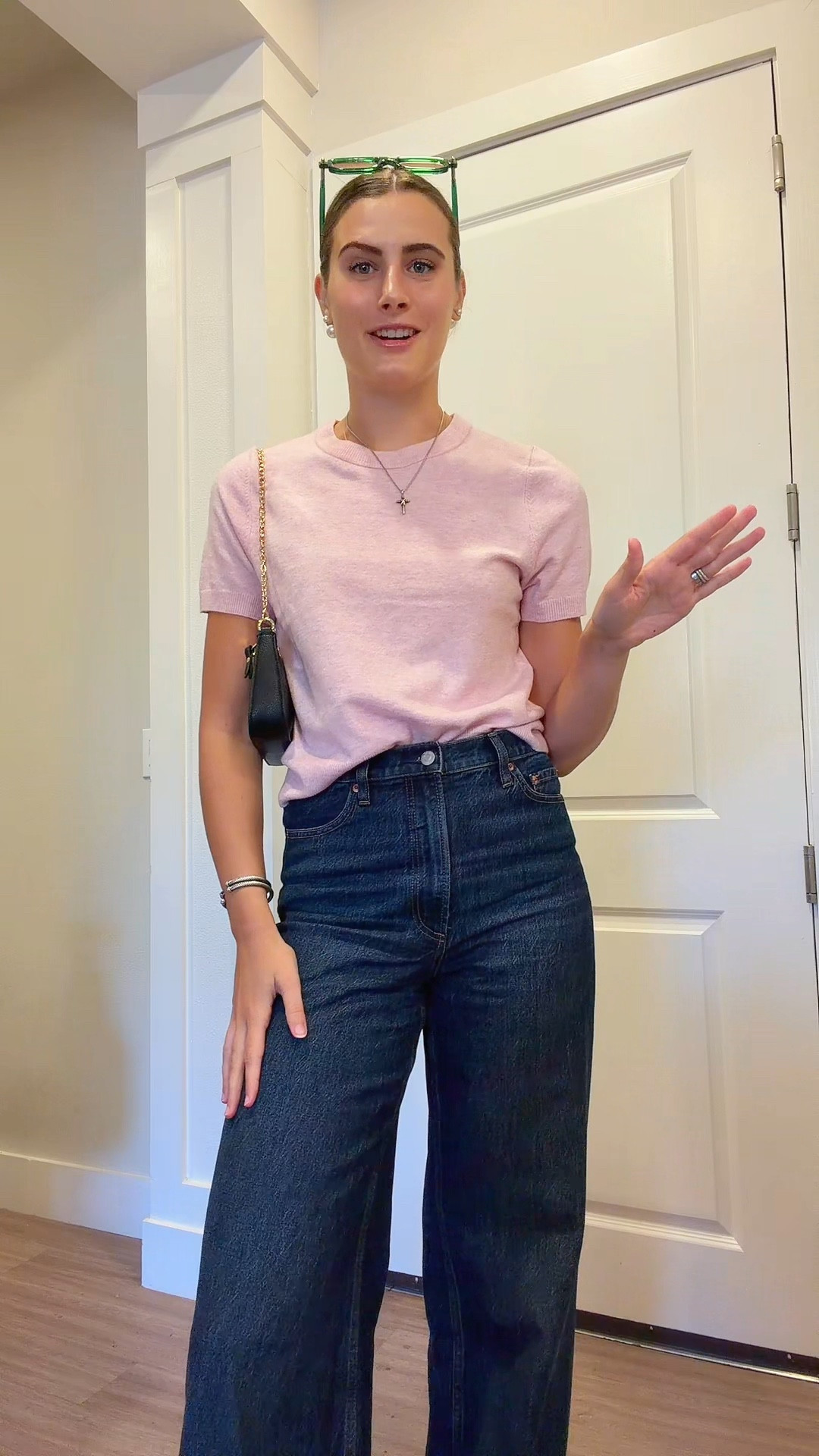 Brunch OOTD!! These jeans are a closet staple & totally worth the splurge! I can’t recommend them enough🩷🌷✨
Spring fashion, spring outfit, casual outfit, brunch, sweater, target, denim, dark wash denim, jeans, pistola, sneakers, Gola, Amazon, sunnies, adorable fashion 

#LTKSeasonal #LTKgrwm #LTKootd