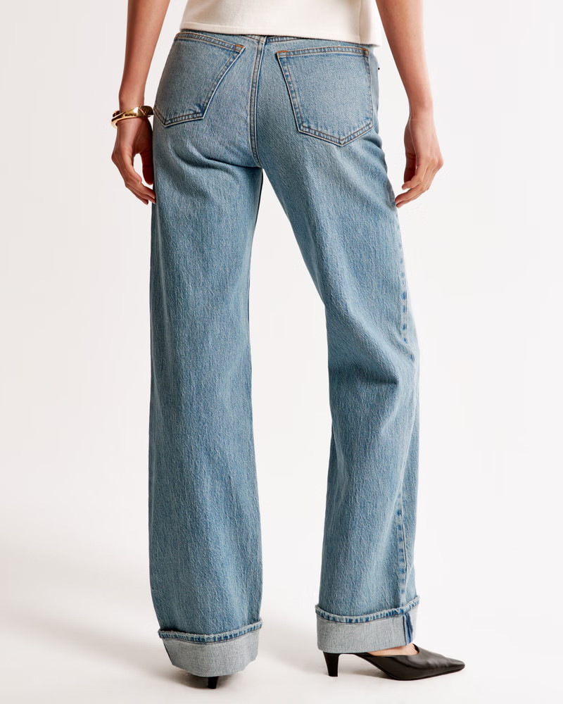 Women's High Rise 90s Relaxed Jean | Women's Bottoms | Abercrombie.com | Abercrombie & Fitch (US)
