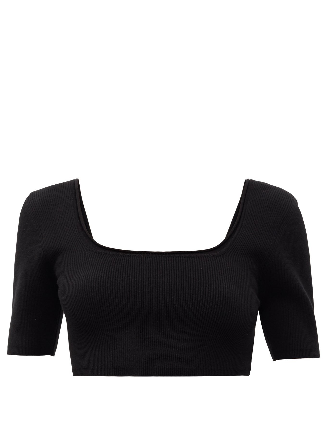 Arancia ribbed-knit cropped top | Jacquemus | Matches (APAC)