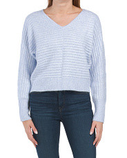 Long Sleeve Ottoman Stitch Sweater | Marshalls