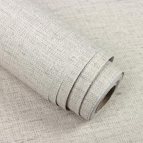 RoomMates Neutral Dimensional Grasscloth Peel and Stick Wallpaper, RMK12682PLW | Amazon (US)