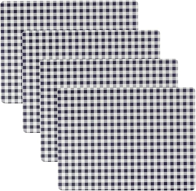 Benson Mills Cork Placemats Set of 4, Thick Cork Place Mats for Kitchen and Dining Tables, Easy C... | Amazon (US)