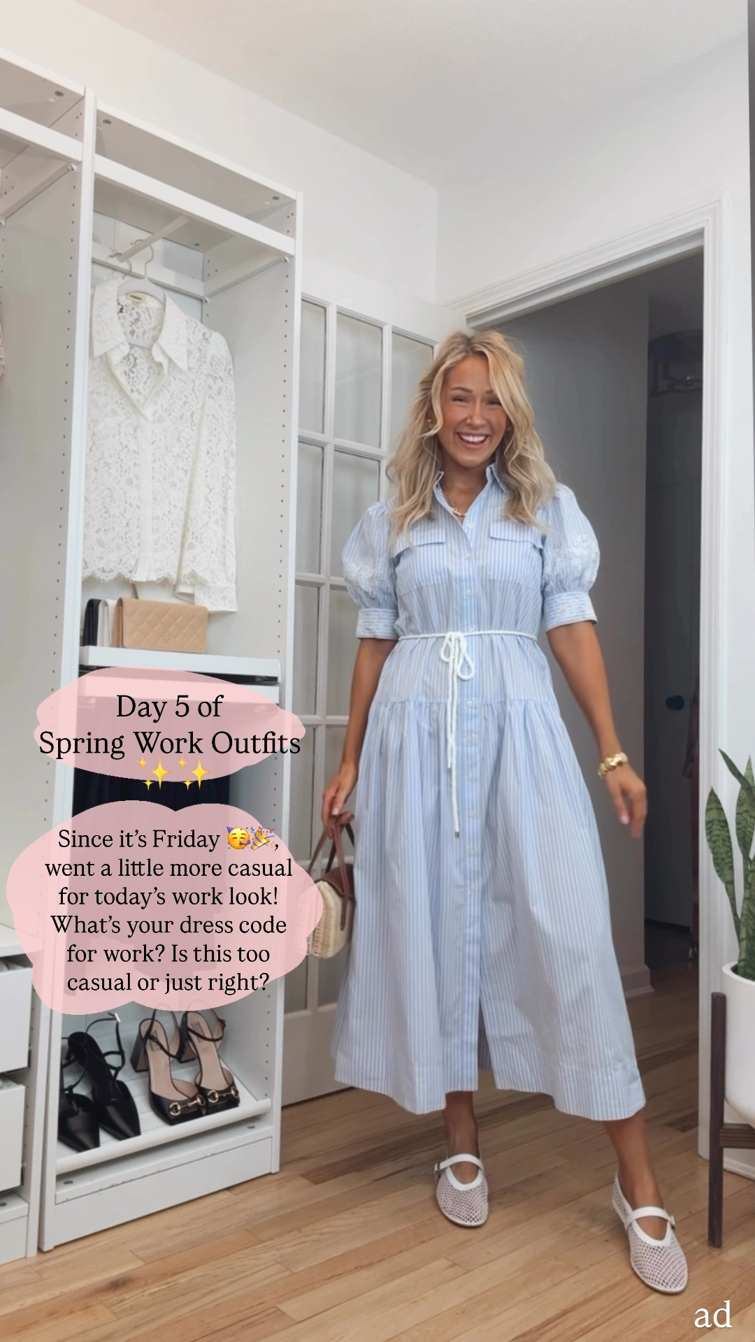 Casual spring work outfit 

#LTKWorkwear