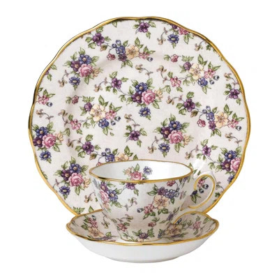 100 Years of Royal Albert 1940 3 Piece Bone China Teacup Set | Wayfair Professional