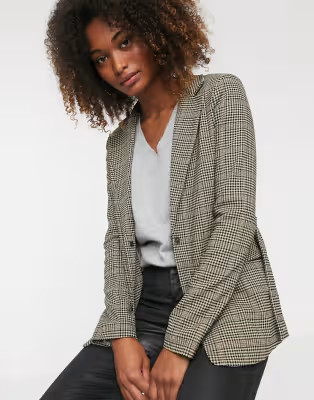 Y.A.S check belted blazer | ASOS | ASOS US