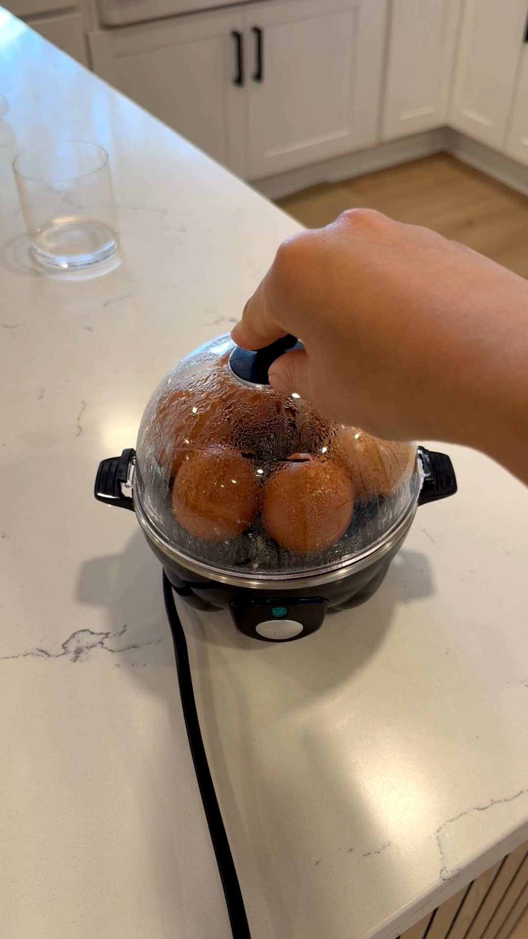 Best egg cooker ever! Most perfect poached, hard or medium boiled eggs and peels perfectly💯

#LTKmorningroutine #LTKmomlife