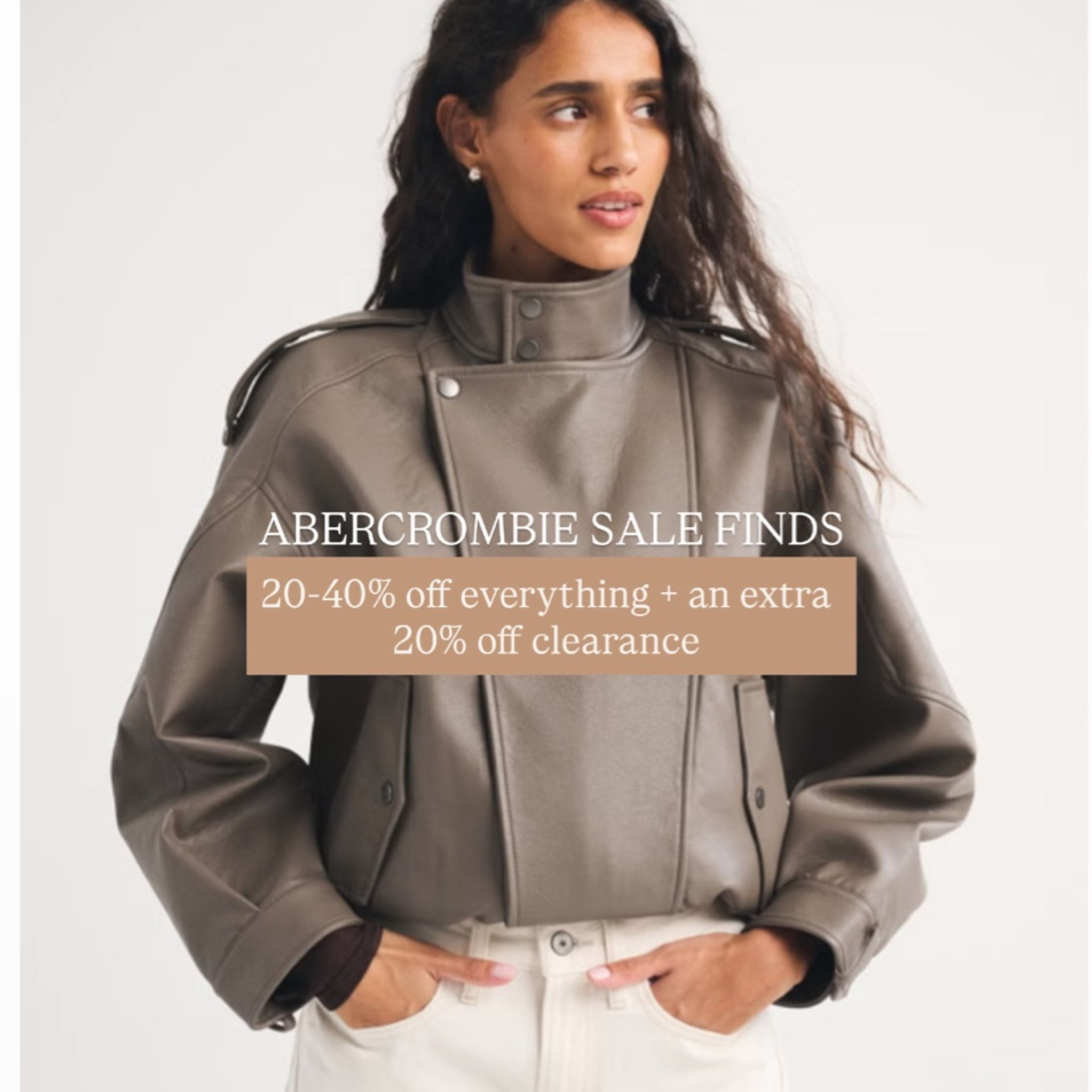 Abercrombie sale picks! 20-40% off everything plus an extra 20% off clearance

#LTKSaleAlert #LTKootd #LTKNYFW