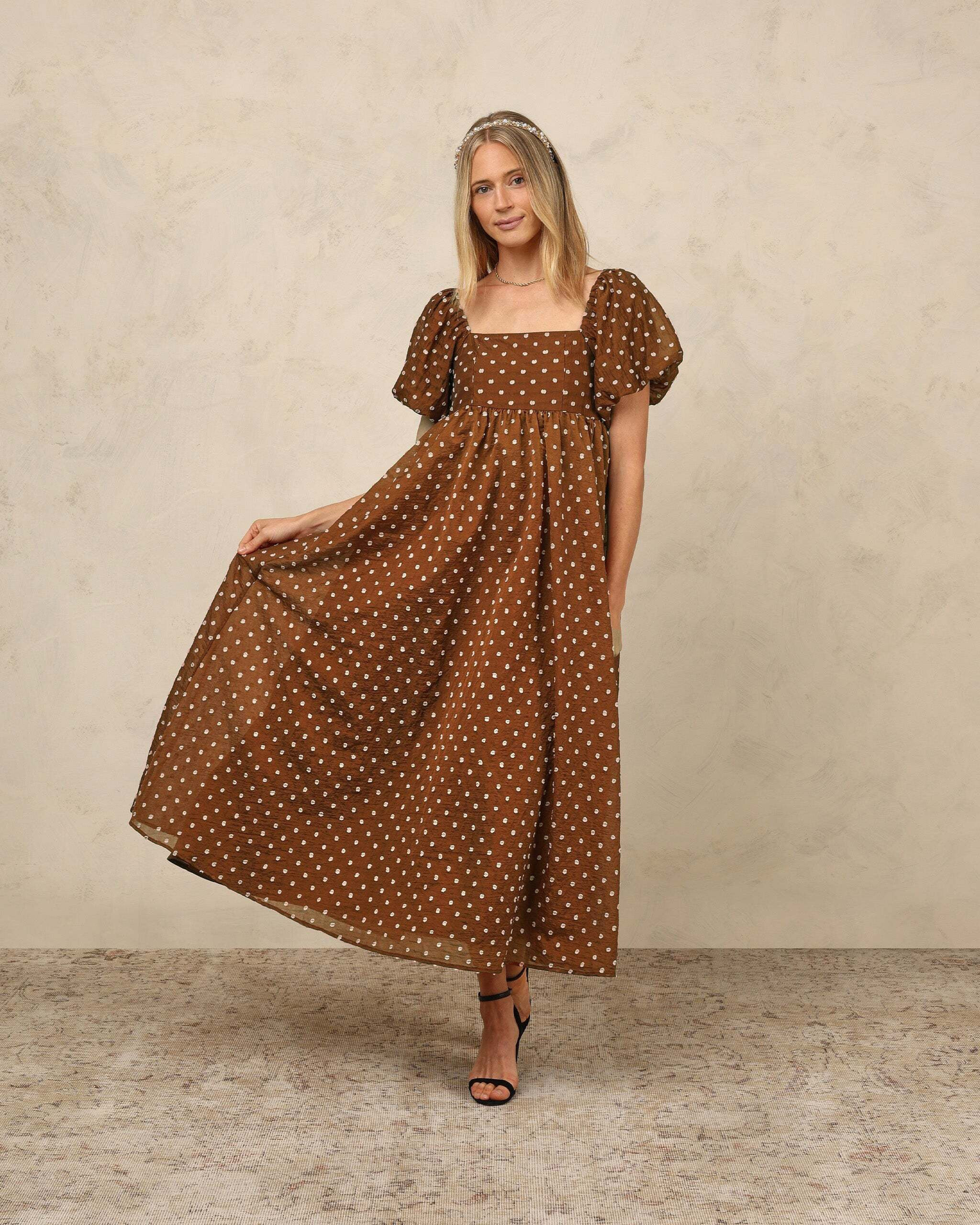 Oceane Dress | Copper | Rylee + Cru