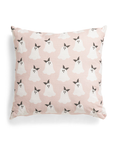 20x20 Pretty Ghost Pillow | TJ Maxx
