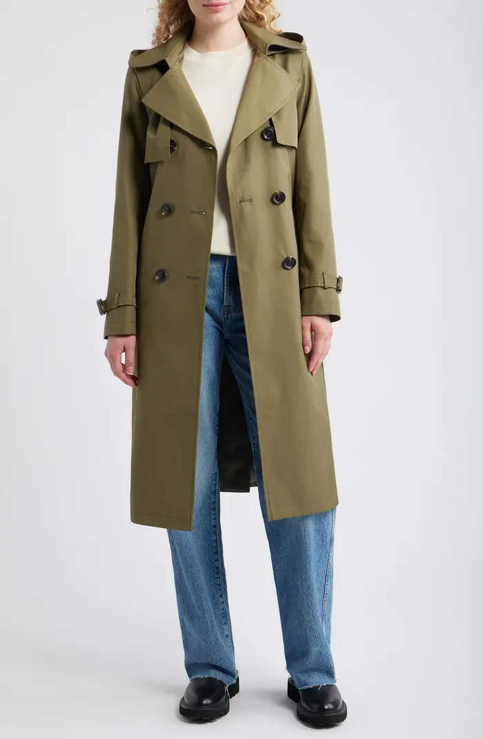 Double Breasted Belted Trench Coat | Nordstrom