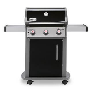 Weber Spirit E-310 3-Burner Propane Gas Grill in Black with Built-In Thermometer 46510001 | The Home Depot