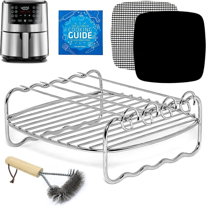 Grelha para espeto Air Fryer compatível com Cosori, Chefman, Philips e mais, acessórios de airf... | Amazon (BR)