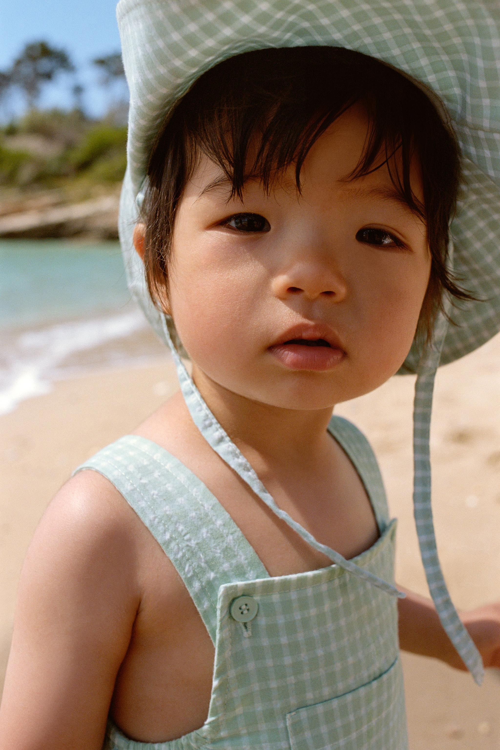 GINGHAM ROMPER | Zara US