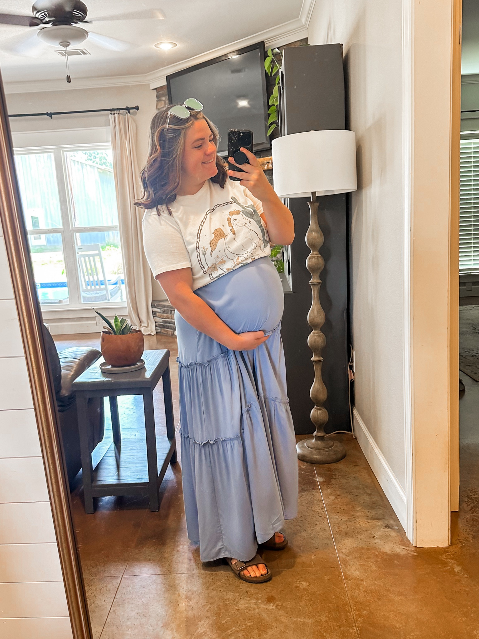 Maternity outfit of the day! 

#LTKStyleTip