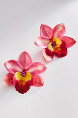 By Anthropologie 3D Floral Post Earrings | Anthropologie (US)